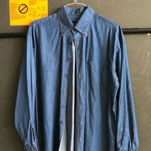 Blue Denim Shirt